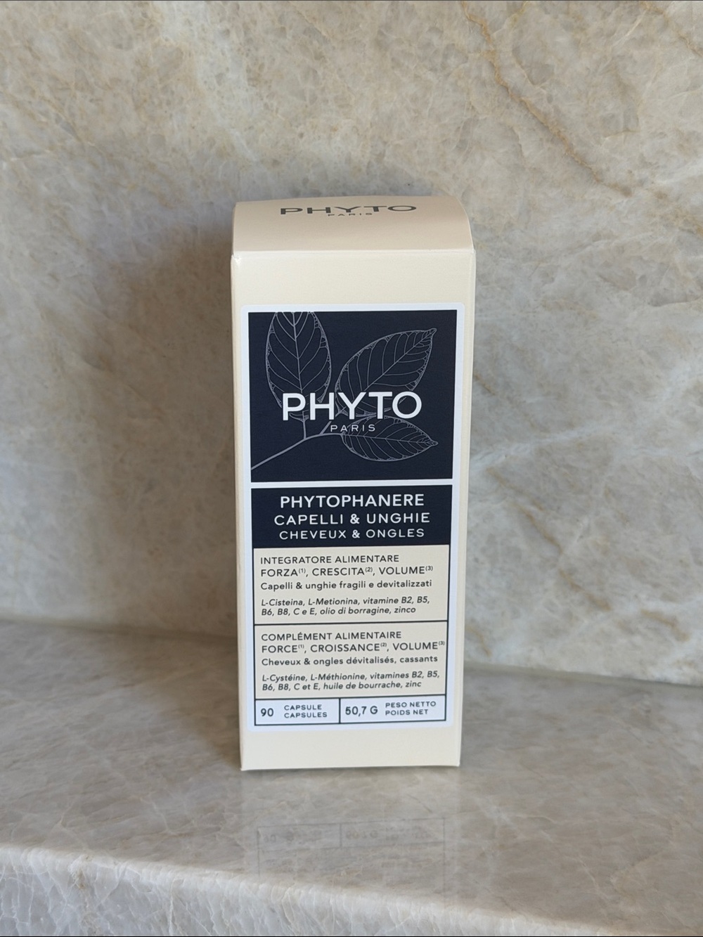 Phyto Phytophanere Hair & Nail Supplement | 90 Capsules